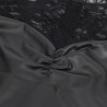 Subblime - 955601 Robe À Manches Longues Avec Dentelle Noire L/Xl